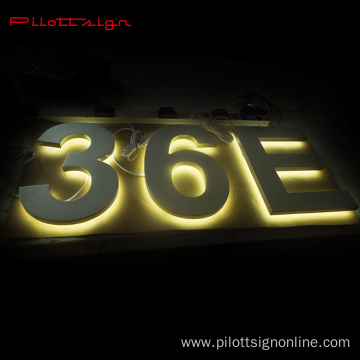 Hot Selling Customizable Acrylic Logo Neon Letter Sign